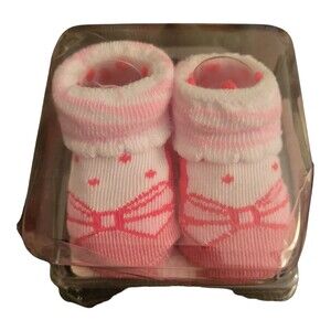 SWIGGIES Swiggles Infant Booties Pink 0-12 Months